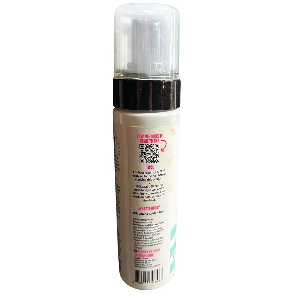 The Doux Mousse Def Texture Foam All‎ In One Styler For All Hair Types - Picture 3 of 3